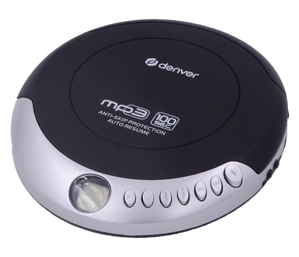 Denver Discman Denver DMP-391 czarno-srebrny - 1535004 - zdjęcie 3